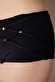 Danny High Waist Black Bikini Bottom - 3