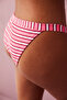Pink Bloom Striped Bikini Bottom - 3