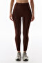 Brown Core Flow Leggings - 4