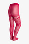 Tango Red Pretty Dotted Daisy Pantyhose - 4