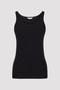 Black Basic Thick Strap Tank Top