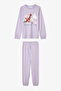Girl's Yoyo Play Patterned Long Sleeve Cotton 2-Piece Pajama Set - 2