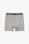Men's Chill Grid Geometric Patterned 3-Piece Boxer - 3