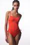 Mercan Strapless Underwire Swimsuit - 6