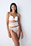 Broderie Belt Off-White Garter - 3