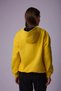 Defy's Women's Oversize Hooded Zipper Pocket Sweatshirt - 5