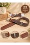 Children's Elastic Belt with Matching Bow Tie Gift for Ages 1-12