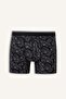Regular Fit Leaf Patterned 3-Piece Boxer with Elastic Waistband I1786Ax26Au - 2