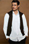 Long Sleeve Slim Fit Classic Collar Cotton Easy-Iron Oxford 4-Season Shirt - 5