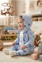 Baby Boy Suit with Dog Pattern - 4