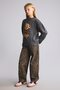 Crew Neck Teddy Bear Embroidered Knitwear Sweater for Girls I6387A826Wn - 2