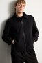 Regular Fit Polo Collar Lined Zippered Cashmere Coat H2049Ax26Au