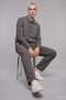 Baggy Fit Striped Elastic Waist Pants H3890Ax26Au - 5