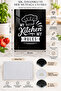 Glass Cutting Board Unbreakable Tempered 25X35 cm Black Patterned Non-Slip - 2