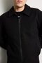 Regular Fit Polo Collar Lined Zippered Cashmere Coat H2049Ax26Au - 4