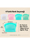 Sheer 300 ml Air and Liquid Leak-Proof Ziplock Silicone Storage Bag, 100% Platinum Silicone, Bpa Free, Microwave and Freezer Safe, Reusable Food Storage Bag, Lm0003/24 - 4
