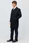 Men's Classic Collar Buttoned Coat - 3