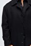Men's Classic Long Coat with Side Pockets - 6