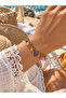 Natural Stone Bracelet with Pendant - 2