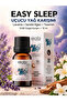 Easy Sleep Essential Oil Blend 10 ml - Jasmine - Sandalwood - Lavender |   Pure and Natural Relaxing Aromatherapy Oil |   Sleep Support |