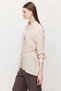 Women's Belted Shirt Tunic - 3