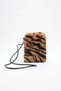 Women's Patterned Plush Bag