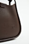 Women's Faux Leather Look Soft Textured Shoulder Bag - 6
