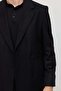 Men's Mono Collar Double-Breasted Long Coat - 6
