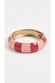 Pink & Red Tone Gold Women's Handcuff Bracelet |   Special Boxed - 2