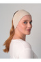 Viskose Non-Slip Bandana - Silicone Bandana - Cream - (St276) , (Id 3427605) - 2