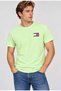 ESSENTIAL FLAG TEE - Basic Tişört - opal yeşil