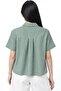 Mixray Stone Accessory Short Sleeve Crop Shirt - 3
