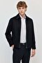 Men's Classic Collar Zippered Coat - 4