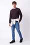 Men's Crew Neck Long Sleeve Sweatshirt - 5
