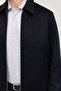 Men's Classic Collar Zippered Coat - 5