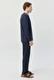 Men's Long Sleeve Textured Pajama Set - 4