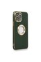 Apple iphone 14 pro max case store silicone - green
