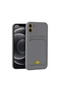 Apple iphone 11 case kelvin business card silicone - grey