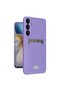 Samsung Galaxy A16 5g Case Kelvin Silicone with Business Card - Lilac