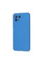 Xiaomi mi 11 lite case nano inner velvet silicone - blue - 3