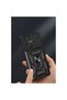حافظة هاتف Xiaomi Redmi Note 13 Pro Plus من السيليكون مع حلقة عدسة Pars - أخضر - 3