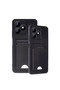 Realme Note 50 4g Case Kelvin Silicone with Business Card - Black - 3