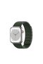 Movenchy Apple Watch 45mm Carbon Steel Band - Dark Green