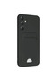 Samsung Galaxy A16 5g Case Kelvin Silicone with Business Card - Black - 3