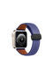 Apple Watch 38mm Kr414 Daks Leather Band - Navy Blue