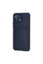 Xiaomi Mi 11 Case Kelvin Silicone with Business Card - Navy Blue - 3
