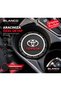 Toyota Logo Silicone Cup Coaster Set of 2 In-Car Cup Coaster Accessory