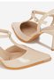 Pantofi slingback Evenia bej - 5