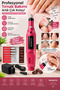 Electric 12V Nail File Set Manicure Pedicure Handheld Prosthetic Nail Foot Callus Nail Fungus Machine - 5