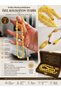 Mühr-Ü Kadim Antique Piano Cover Rosary 10.5X7 mm Chubby Beyzi Collectible - 6